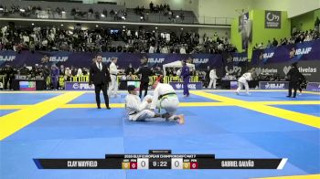 Gabriel Galvão vs Clay Mayfield 2026 European Jiu-Jitsu IBJJF Championship