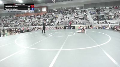 76 kg Quarters - Keeley Kehrli, Storm RTC vs Caitlyn Davis, Cowgirls Wrestling Club