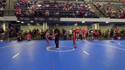 67 lbs Champ. Rd Of 16 - Lukas Benedict, Sebolt Wrestling Academy vs Brooks Bialo, Pennsylvania