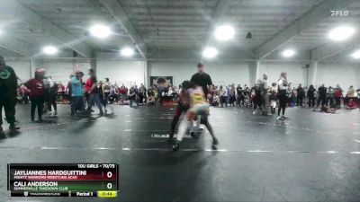 70/75 Round 2 - Cali Anderson, Summerville Takedown Club vs Jayliannes Hardguittini, Mighty Warriors Wrestling Acad