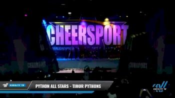 Python All Stars - Timor Pythons [2021 L2 Senior - Medium Day 2] 2021 CHEERSPORT National Cheerleading Championship