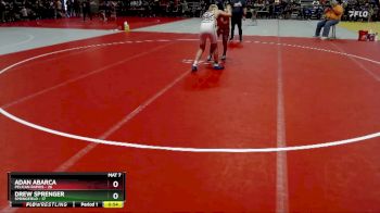 155 lbs 3rd Place Match - Adan Abarca, Pelican Rapids vs Drew Sprenger, Springfield