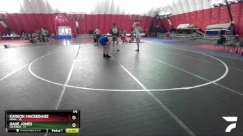 175 lbs Placement Matches (16 Team) - Karson Mackedanz, Mora vs Gage Jones, Cameron