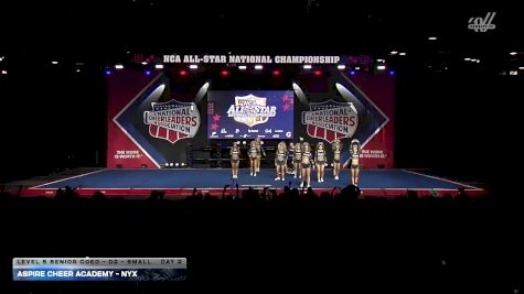 Aspire Cheer Academy - Nyx [2026 L5 Senior Coed - D2 - Small Day 2] 2026 NCA All-Star National Championship