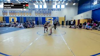 157 lbs Placement (16 Team) - Spencer Timm, Braves WC vs Kail Rohr, Greasers