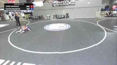 59 lbs 7th Place Match - Jesse Unpingco, Wild Cats Wrestling Club vs Kayan Eskandari, So Cal Hammers Wrestling