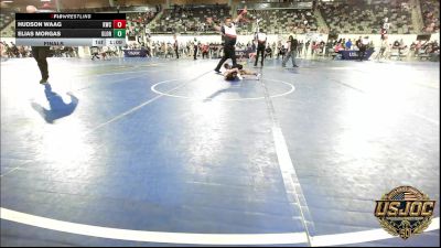 55 lbs Final - Hudson Waag, Keystone Wrestling Club vs Elias Morgas, Glory Wrestling Academy
