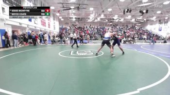 Boys 215 lbs Cons. Round 1 - Jesse Mcintyre, King`s Academy&nbsp;Boys vs Bryce Coats, Pioneer Boys