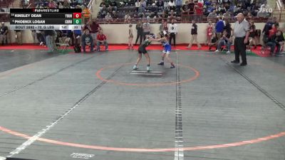 70_G lbs Consi Of 8 #2 - Kinsley Dean, Youngsville vs Phoenix Logan, Cornwall Lebanon