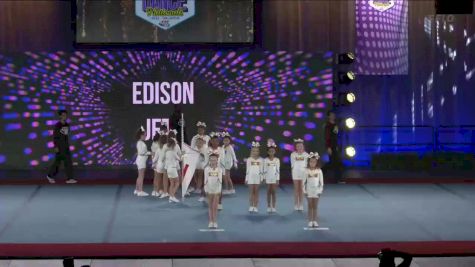 Edison Jets [2022 Mitey Mite Show Cheer 1] 2022 Pop Warner National Cheer & Dance Championship