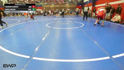 150 lbs Round Of 16 - Carson Ugrich, Bixby HS Boys vs Hugo Reyes, Mcalester HS