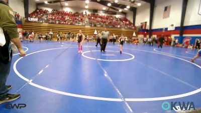 80 lbs Rr Rnd 3 - Lucy Chill, Perry Wrestling Academy vs Breea Florez, HURRICANE WRESTLING ACADEMY