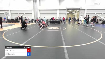 120 lbs C-semi - Marlo Clark, Florida vs Gabriel Burns, Georgia