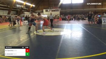 285 lbs Rr Rnd 2 - Nick Sannino, Ocean City High School vs Cameron Groncki, Mohonasen