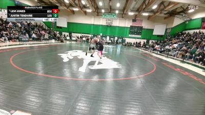 175 lbs Quarterfinal - Justin Tendore, Lander Valley vs Levi Jones, Mountain View