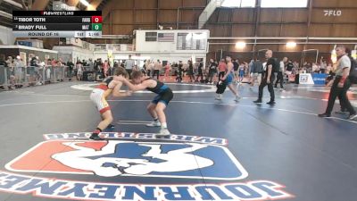 125 lbs Round Of 16 - Tibor Toth, Fargo Qualifier vs Brady Full, Mat Assassins Wc