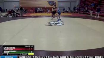 149 lbs Cons. Round 2 - Landon Card, Cornell College vs Jesus Sanchez, Dubuque