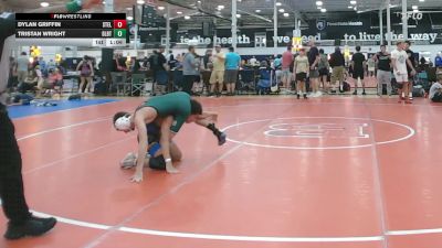 110 lbs Rr Rnd 1 - Dylan Griffin, Steller Trained Boba - MS vs Tristan Wright, Dueling Bandits - MS