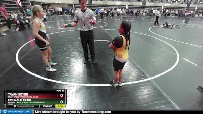 99-107 lbs Round 1 - Tayah Beyer, Team Valley Wrestling Club vs Emerald Herr, Brown Deer Jr Falcons Wrestling Club