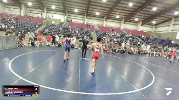 120 lbs Quarters & Wb (16 Team) - Eli Francisco, Alaska 1 vs MARQUES JOHNSON, Nevada GOLD