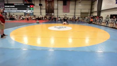 90 lbs Rr Rnd 1 - Stone Ware, Terps Pit Bull MS vs Hunter Throne, Elite Athletic Club Bad Boys