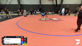132 lbs Semifinal - Emanuel Cater, WA vs Rhett Peak, OK