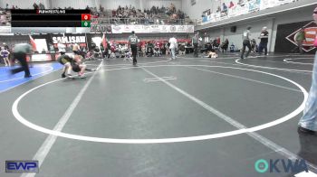 75 lbs Quarterfinal - Liam Foster, Warner Eagles Youth Wrestling vs Jace Branson, Beggs Youth Wrestling Program