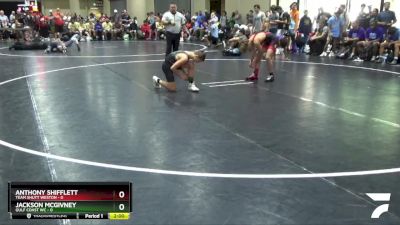 106 lbs Round 1 (6 Team) - Anthony Shifflett, Team Shutt Weston vs Jackson McGivney, Gulf Coast WC