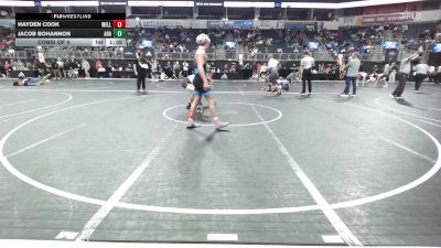 143 lbs Consi Of 4 - Hayden Cook, Well Trained vs Jacob Bohannon, Ada