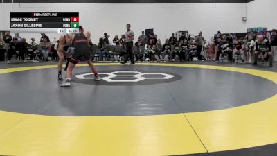 129 lbs Round 2 (6 Team) - Jaxon Gillespie, POWA vs Isaac Toomey, DC Wrestling Academy
