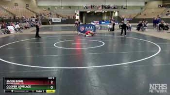 113 lbs Semis (4 Team) - Cooper Lovelace, Father Ryan vs Jacob Bond, Baylor School