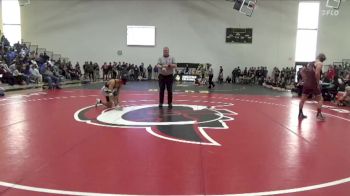 157 lbs Quarterfinal - Tate Woods, North Linn vs Isaiah Burns, Central/Ed-Co