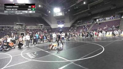 63 lbs Quarters - Joshua Ishida, Ridge Wrestling Club vs Owen Meyer, Mile High Wrestling Club