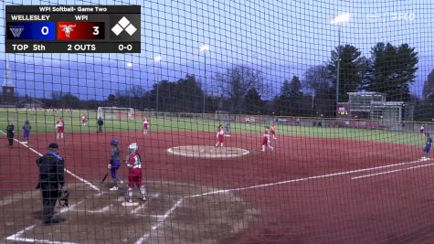 Replay: Wellesley vs WPI | Apr 15 @ 6 PM