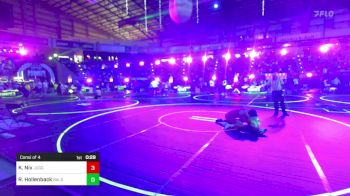 137 lbs Consi Of 4 - Kolby Nix, Juggernaut WC vs Rowdy Hollenback, Bald Eagle