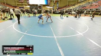 150 lbs Cons. Round 3 - Blake Winsor, Pratt Wrestling Club vs Thomas VonEschenbach, Alabama Takedown Academy