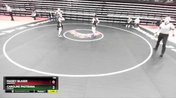 5A 105 lbs Semifinal - Caroline Pastrana, Cyprus vs Maisey Blaser, Wasatch