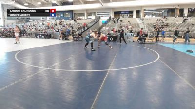 138 lbs Quarters - Landon Salindong, Durham Wrestling Club vs Joseph Albert