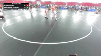 126 lbs Round 3 (8 Team) - Braiden Hale-Toomey, Reedsburg vs Tyler Ribeiro, Coon Rapids