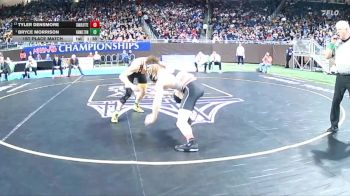 D2-150 lbs 1st Place Match - Bryce Morrison, Hamilton vs Tyler Densmore, Charlotte