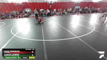 88 lbs Round 2 - Chase Heimerman, Wisconsin vs Gunnar Lambert, Princeton Wrestling Club