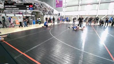 74 lbs Quarters - Jaelynn Orgill, Deer Park Ironman Wrestling Club vs Kinzlee Campos, Sunnyside Ironman Wrestling