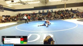 195 lbs Semifinal - Bryon Newby, Deer Park vs Brock Martin, Riverside