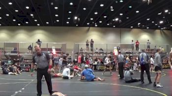 100 lbs Finals (8 Team) - Levi Foster, Mi Pitbulls vs Logan Schwarkopf, Elite Athletic Club