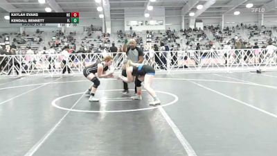 152 lbs Round Of 32 - Kaylah Evans, NC vs Kendall Bennett, FL