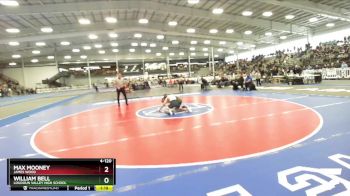 4-120 lbs Semifinal - William Bell, Loudoun Valley High School vs Max Mooney, James Wood