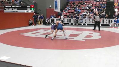 113 lbs Semifinal - Tanner Tran, Father Ryan High School vs Nolan Hardeman, Boyd Buchanan High School