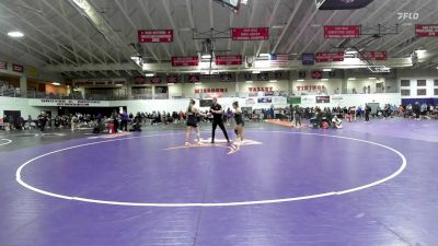 160 lbs Cons. Round 1 - Laura Merino, Waldorf University vs Lillian Baynes, Quincy