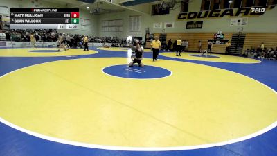 129 lbs Round Of 16 - Matt Mulligan, Bergen Catholic (NJ) vs Sean Willcox, St. John Bosco
