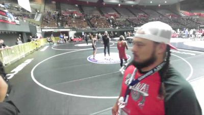 132 lbs Quarters - Jose Contreras Jr., Espana Wrestling vs Irving Juarez, Club Lucha Wrestling